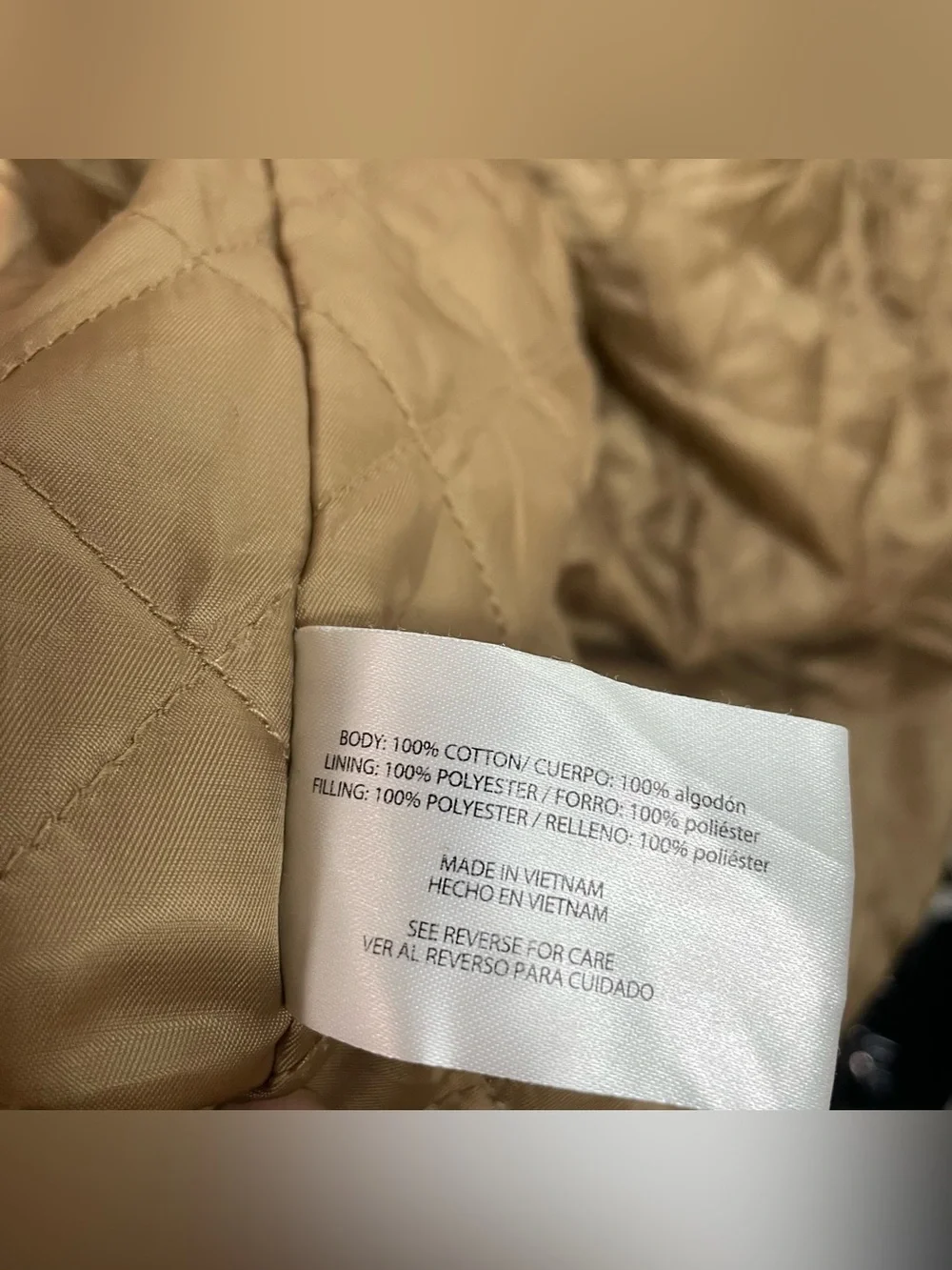 Orvis Classic Collection Canvas Barn Chore Jacket Tan- Size Large